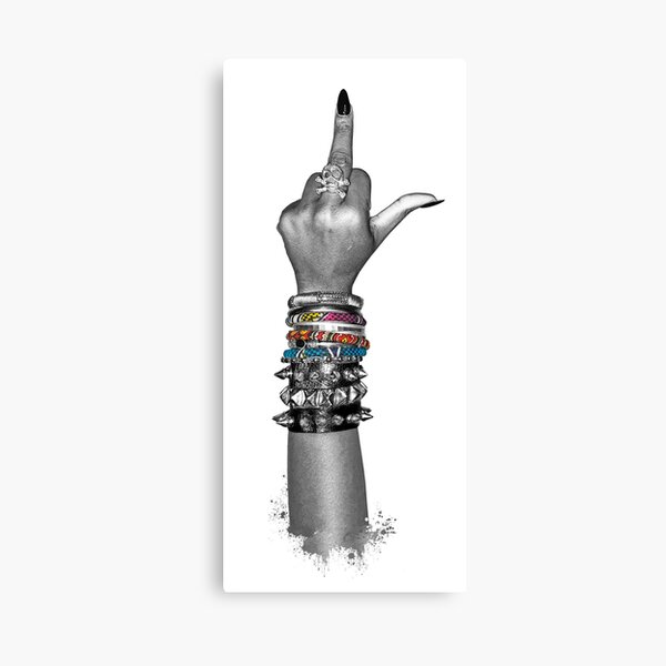 An Elegant F You. Canvas Print
