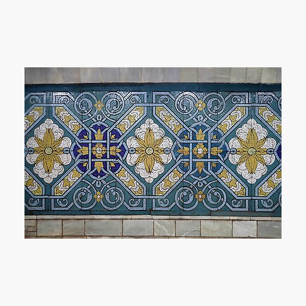 Aperçu de l'œuvre Métro de Tachkent créée et vendue par SHappe.