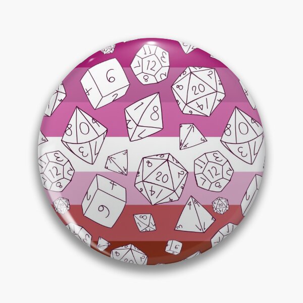 Item preview, Dice! Dice! Dice! — Lesbian Pride! designed and sold by Kiyye.