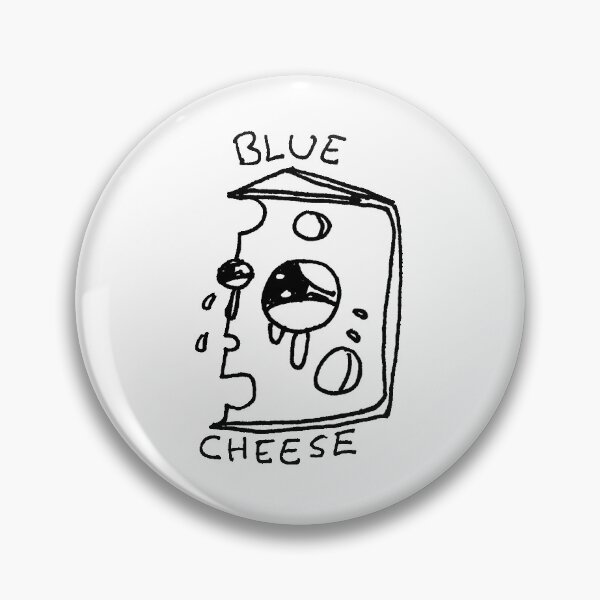 Item preview, 'Blue Cheese' Sad Cheese Slice designed and sold by herb-the-alien.