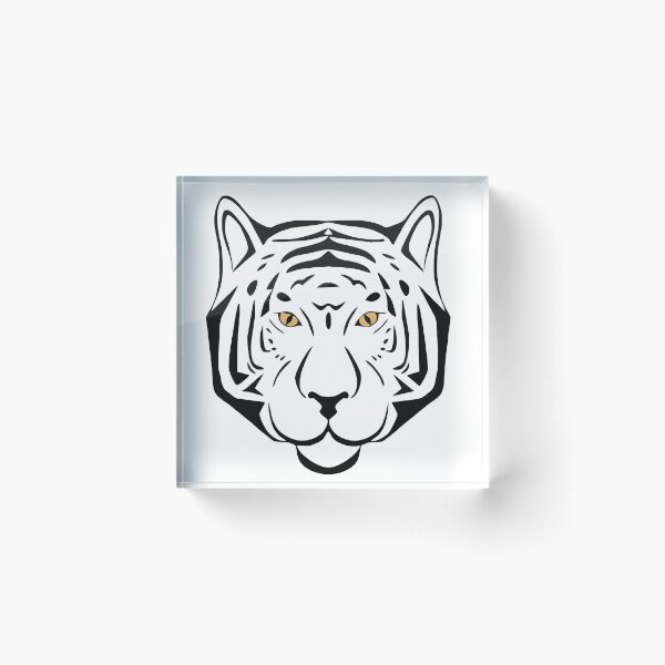 Item preview, tiger tribal line drawing designed and sold by ootchil.