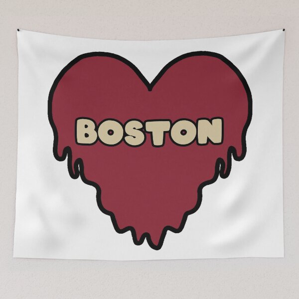 Item preview, Boston Dripping Heart designed and sold by NicholasForbes.