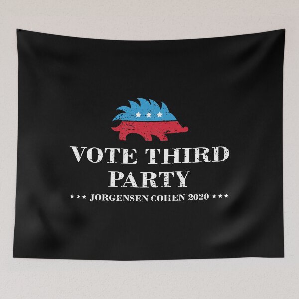 Item preview, Vote Third Party Libertarian Jorgensen Cohen 2020 design designed and sold by jakehughes2015.