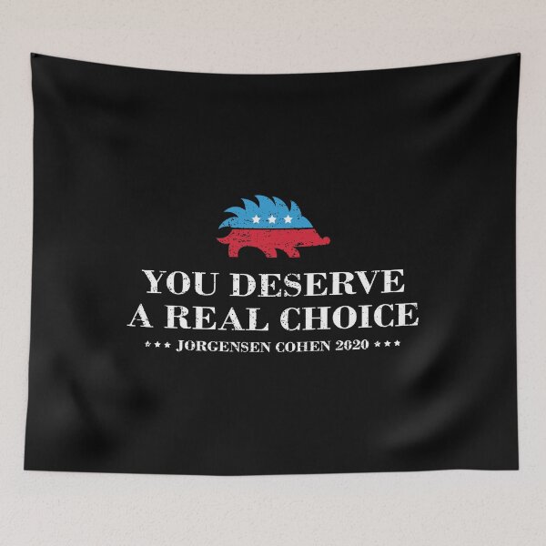 Item preview, A Real Choice Vote Libertarian Jorgensen Cohen 2020 design designed and sold by jakehughes2015.