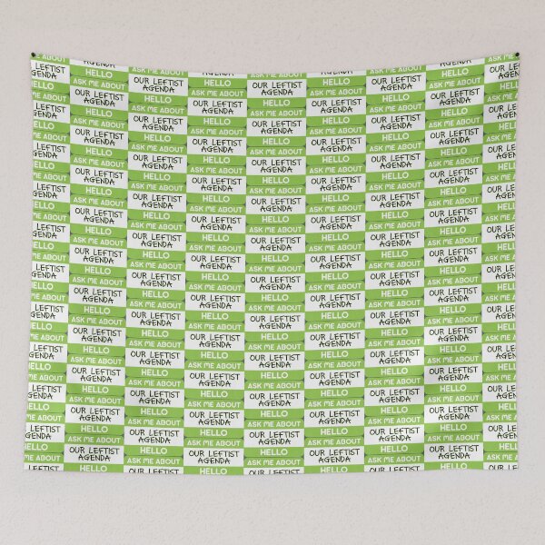 Item preview, Hello, Leftist designed and sold by LeftistLucy.