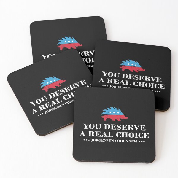 Item preview, A Real Choice Vote Libertarian Jorgensen Cohen 2020 design designed and sold by jakehughes2015.