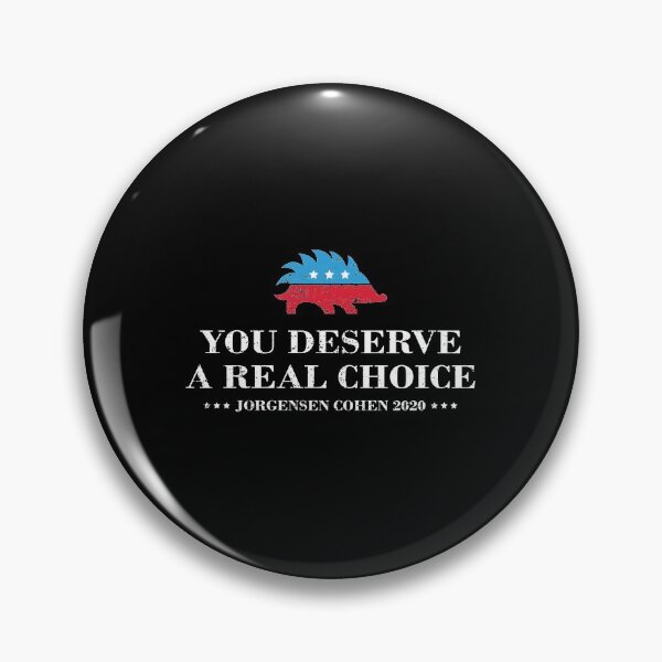 Item preview, A Real Choice Vote Libertarian Jorgensen Cohen 2020 design designed and sold by jakehughes2015.