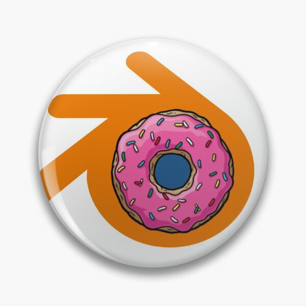 Item preview, Blender Donuts Logo Design designed and sold by Stargatory.