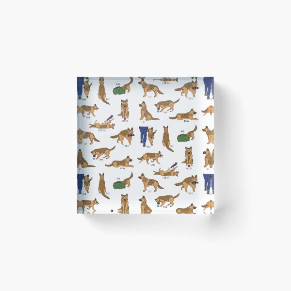 Item preview, Dog Commands designed and sold by CreateWandrlust.