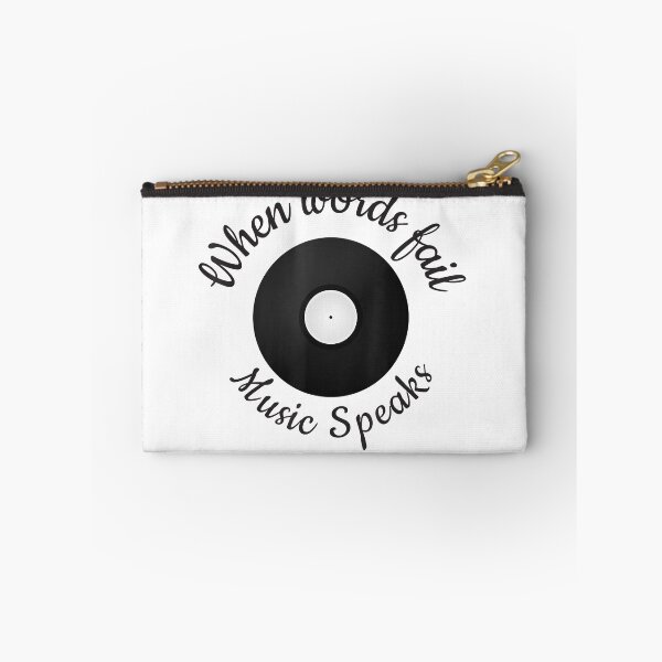 Item preview, When Words Fail Music Speaks designed and sold by KhanWill.