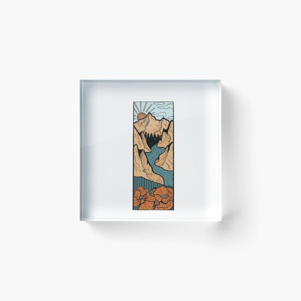 Item preview, mountain landscape designed and sold by skychandlerart.