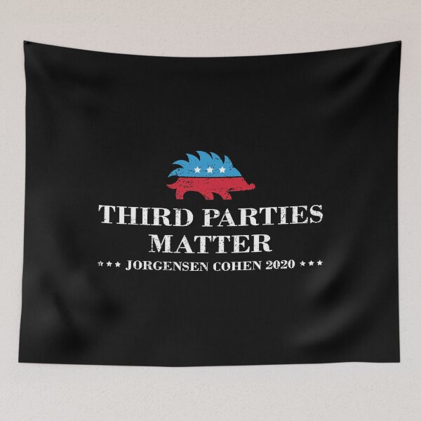 Item preview, Third Parties Matter Vote Jorgensen Cohen 2020 product designed and sold by jakehughes2015.