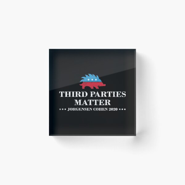 Item preview, Third Parties Matter Vote Jorgensen Cohen 2020 product designed and sold by jakehughes2015.