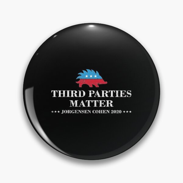 Item preview, Third Parties Matter Vote Jorgensen Cohen 2020 product designed and sold by jakehughes2015.