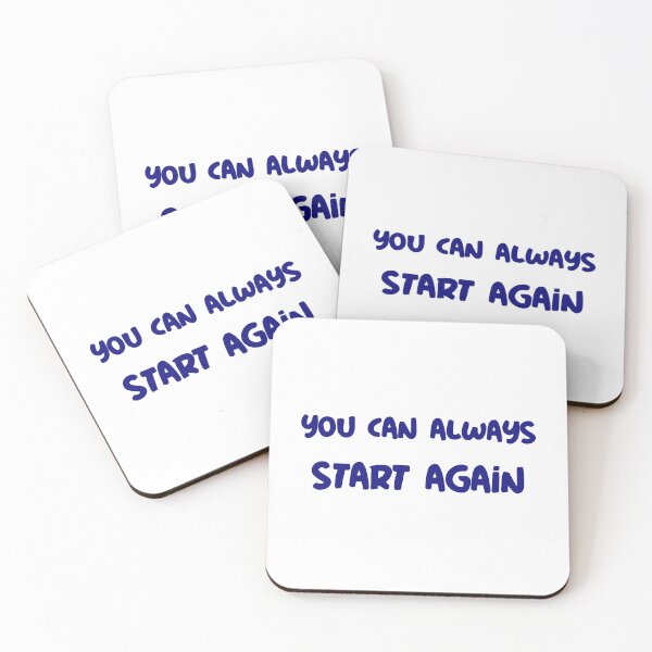 Item preview, Blue you can start again designed and sold by Luccianos.