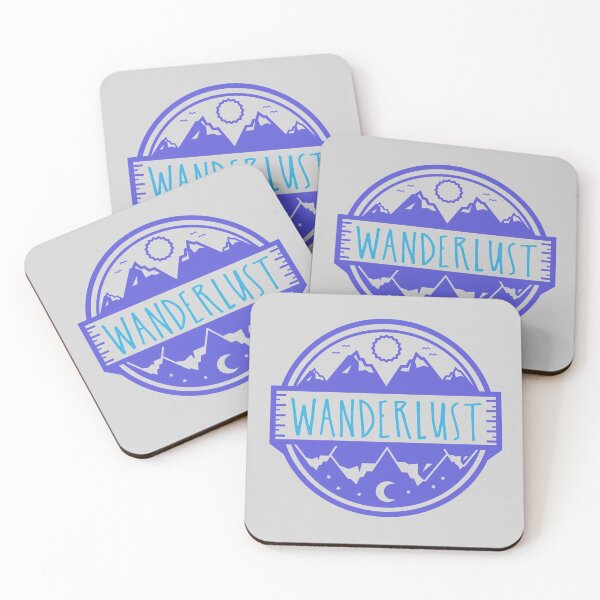Aperçu de l'œuvre Badge Wanderlust créée et vendue par Sleepygirl2010.