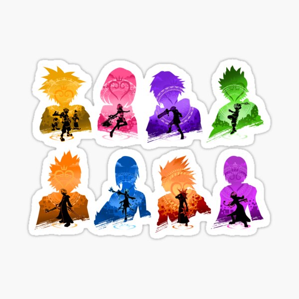 Artikel-Vorschau von Kingdom Hearts-Set, designt und verkauft von Hypertwenty Designs.