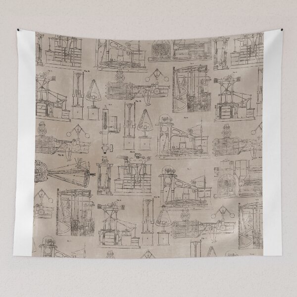 Item preview, Sepia Steampunk Collage designed and sold by DigitalEffects.