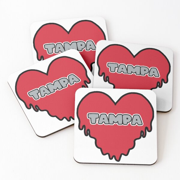 Aperçu de l'œuvre Tampa Dripping Heart créée et vendue par NicholasForbes.