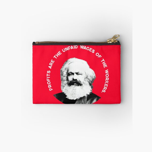 Item preview, Profits are the unpaid wages of the workers. Karl Marx designed and sold by LeftistLucy.