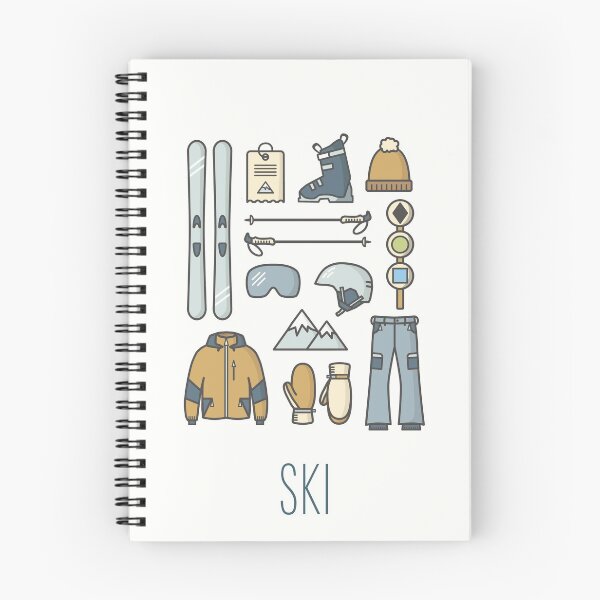 Item preview, SKI Icon Print designed and sold by theupperlefty.