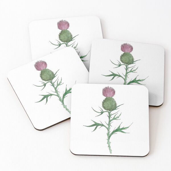 Item preview, Thistle Watercolor designed and sold by Danica Templeton.