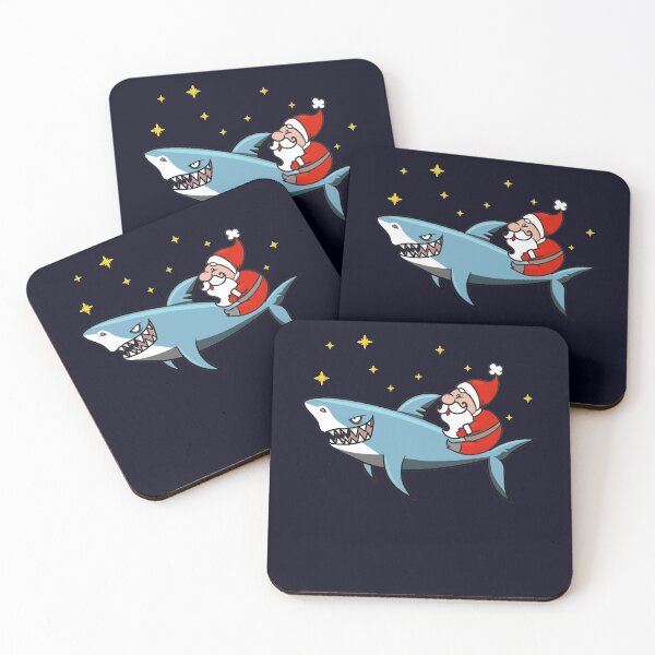 Item preview, Santa and Shark  designed and sold by mmos.