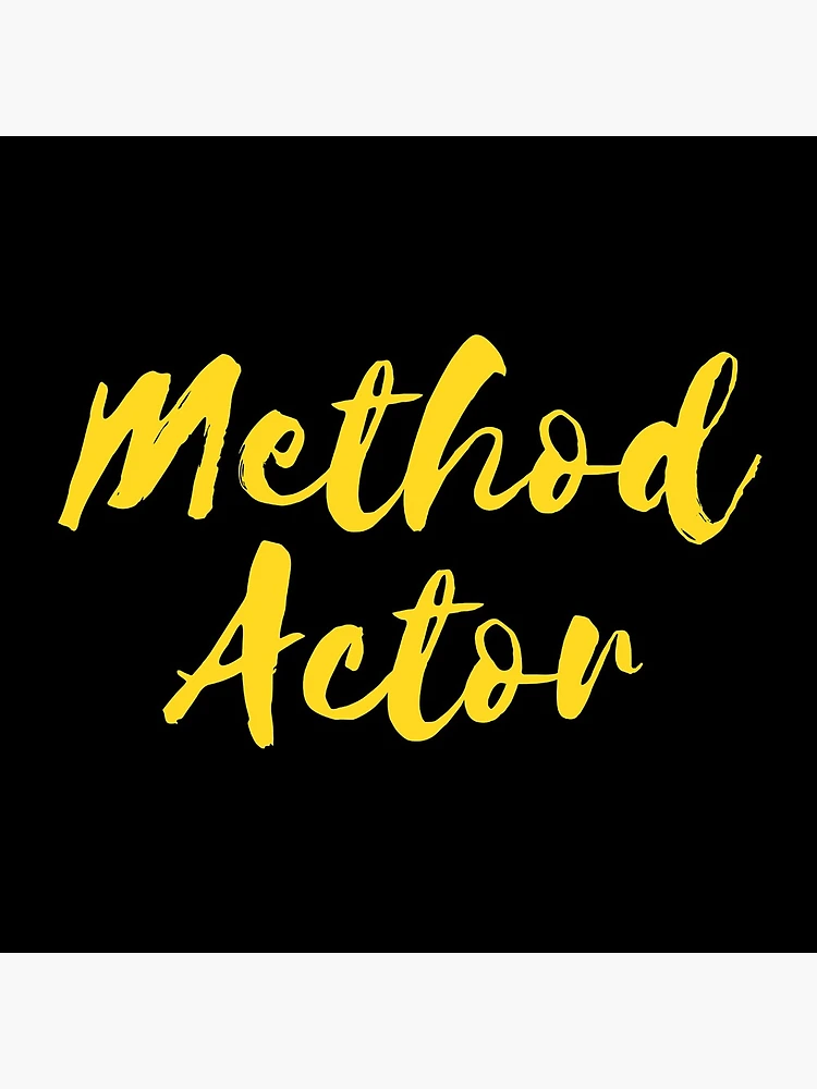Thumbnail 5 of 5, Coasters (Set of 4), Method Actor designed and sold by TheatreMerch.