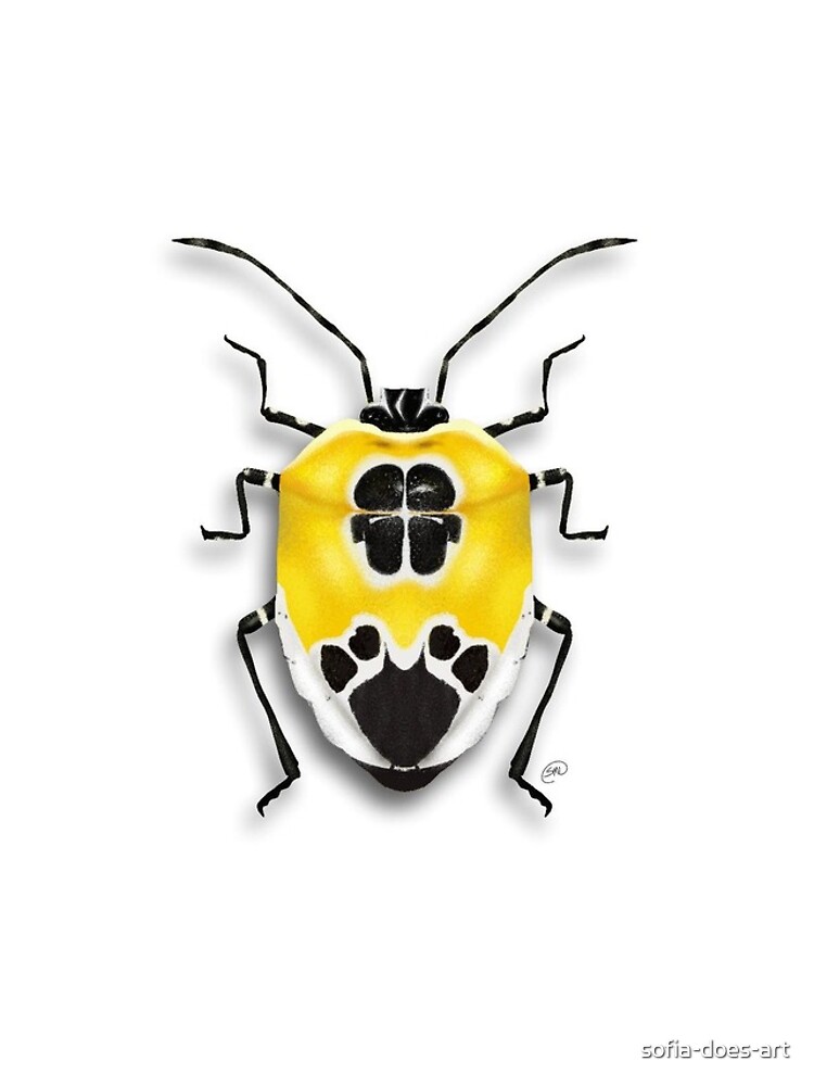 Thumbnail 4 of 4, iPhone Case, yellow bug designed and sold by sofia-does-art.