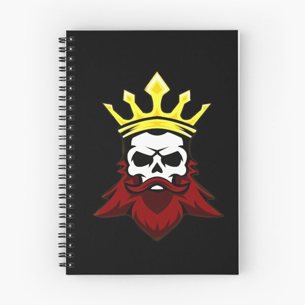 Item preview, Skull with Beard - Bearded Skull King designed and sold by Coder-T.