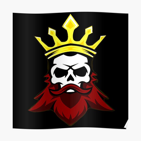 Skull With Beard Posters for Sale | Redbubble Skull With Beard Posters for Sale | Redbubble