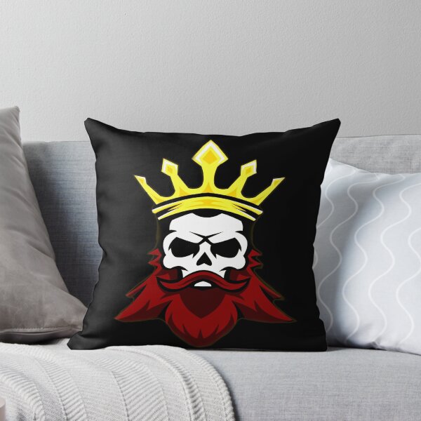 Item preview, Skull with Beard - Bearded Skull King designed and sold by Coder-T.