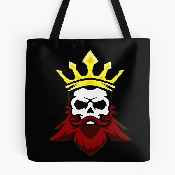 Item preview, Skull with Beard - Bearded Skull King designed and sold by Coder-T.