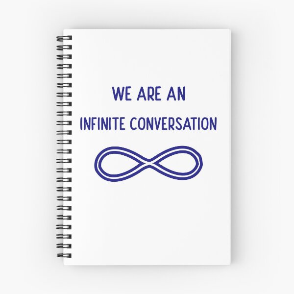 Item preview, Blue infinite conversation designed and sold by Luccianos.