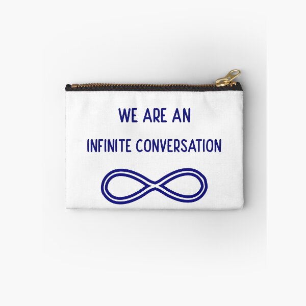 Item preview, Blue infinite conversation designed and sold by Luccianos.