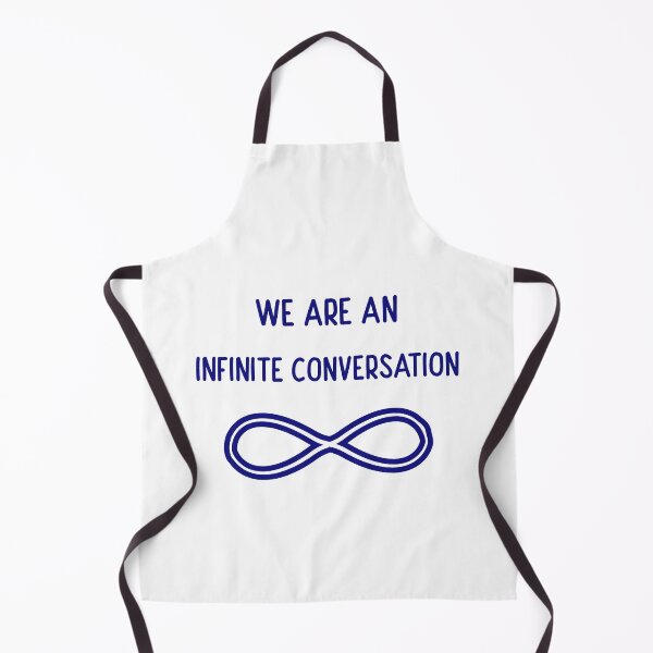 Item preview, Blue infinite conversation designed and sold by Luccianos.