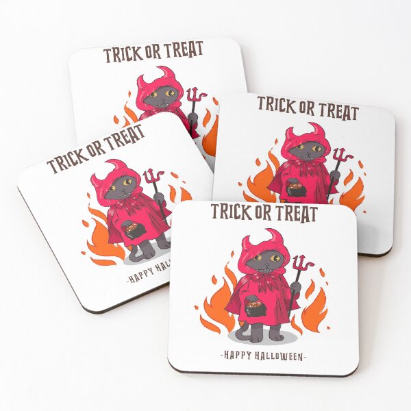 Item preview, Trick Or Treat Happy Halloween funny Cat designed and sold by issam-hussein.