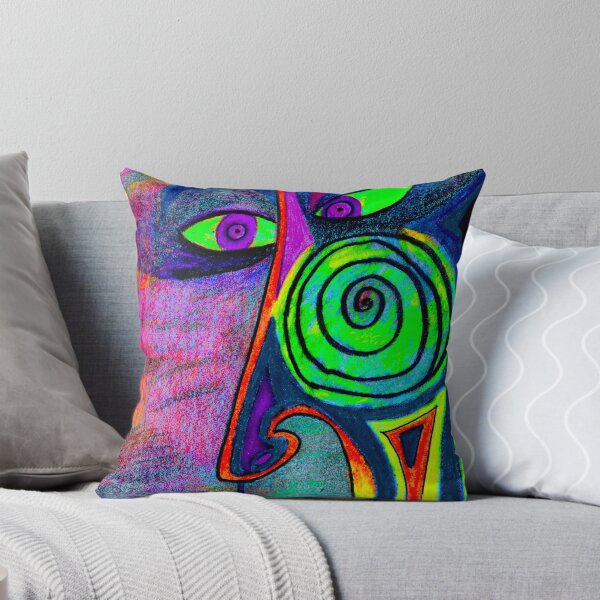 Item preview, Abstract Face with Spiral designed and sold by Anthony Macaluso.