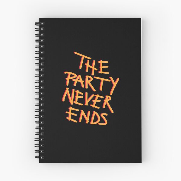 Item preview, The party never ends designed and sold by fullsendtv.