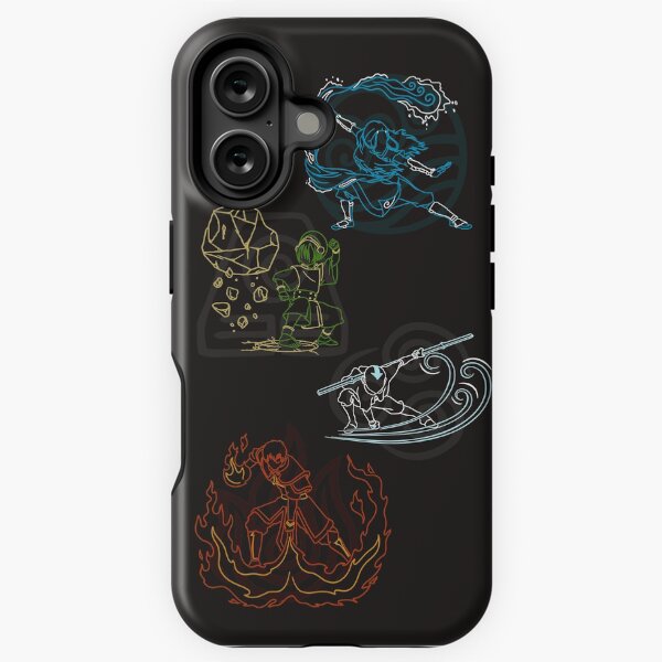 Item preview, Aang, Katara, Toph, and Zuko Illustration - Avatar the Last Airbender designed and sold by sararegs.
