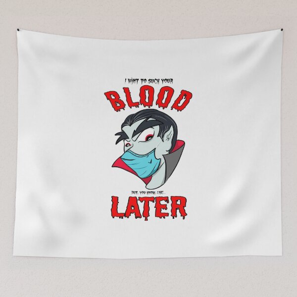Item preview, Socially Distant Vampire designed and sold by ynin.