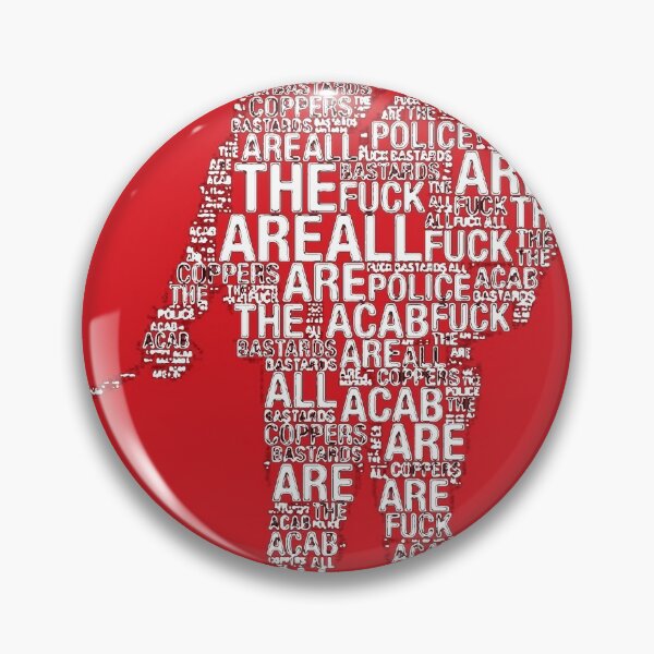 Item preview, ACAB - Todos los policías son bastardos - F The Police (Blanco) designed and sold by Merch-For-All.