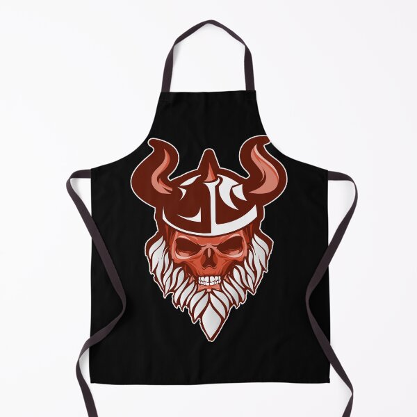 Item preview, Skull with Beard - Bearded Skull Viking designed and sold by Coder-T.