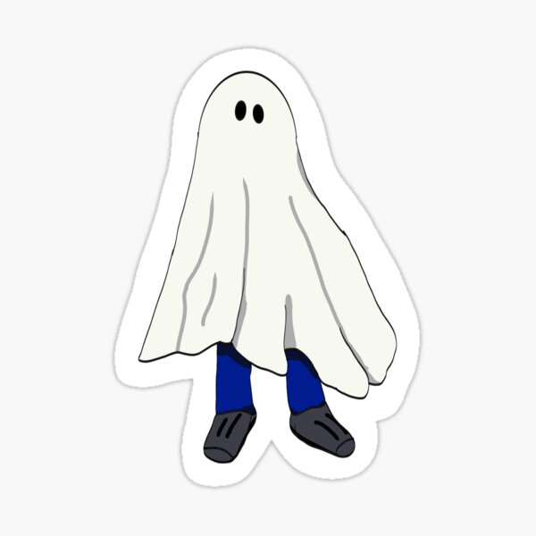 Sticker Ghost Fotoshooting Tiktok Redbubble