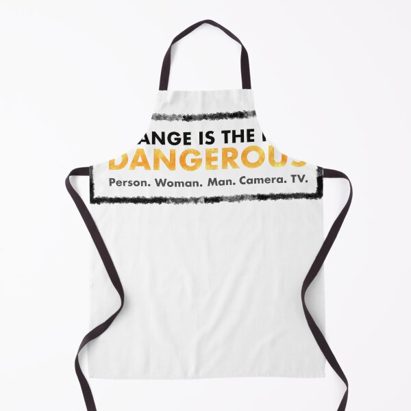 Item preview, NeverTrump Orange is the New Dangerous wht designed and sold by Red Draw Designs.