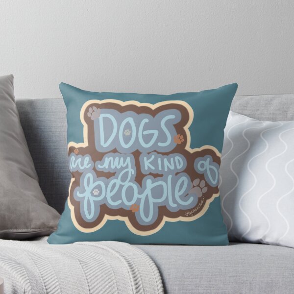 Item preview, Dogs are my kind of people designed and sold by FaeLuneStudio.