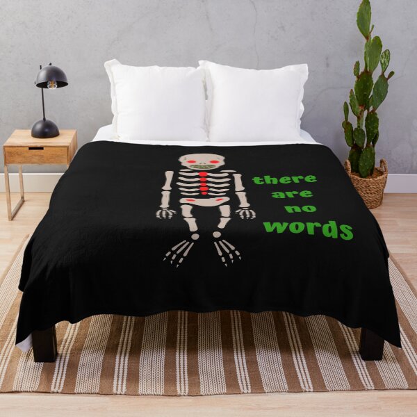 Item preview, Speechless Skeleton Graphic T-Shirt designed and sold by Swooncake Press.