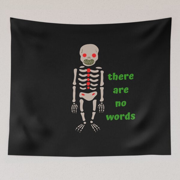 Item preview, Speechless Skeleton Graphic T-Shirt designed and sold by Swooncake Press.
