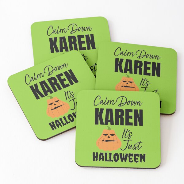 Item preview, Calm Down Karen Its Just Halloween  designed and sold by qitrechio.