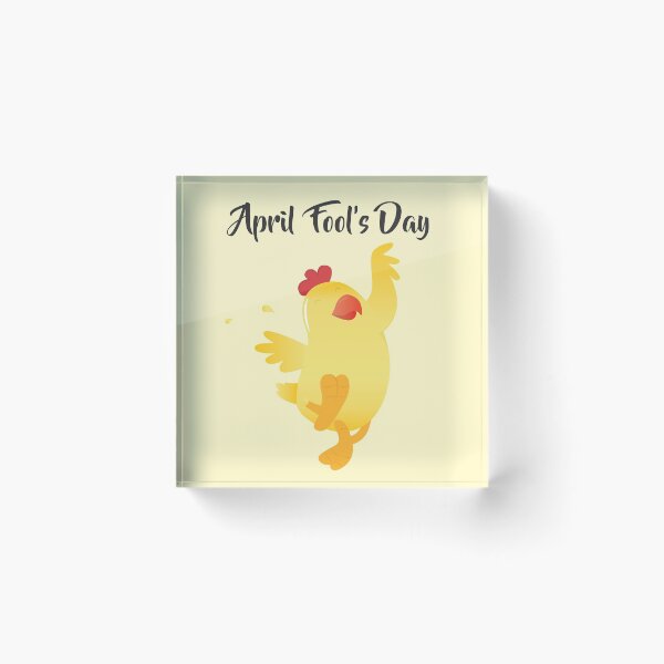 Item preview, Dancing Chick in your Farm - Happy April Fool's Day designed and sold by thewishdesigns.